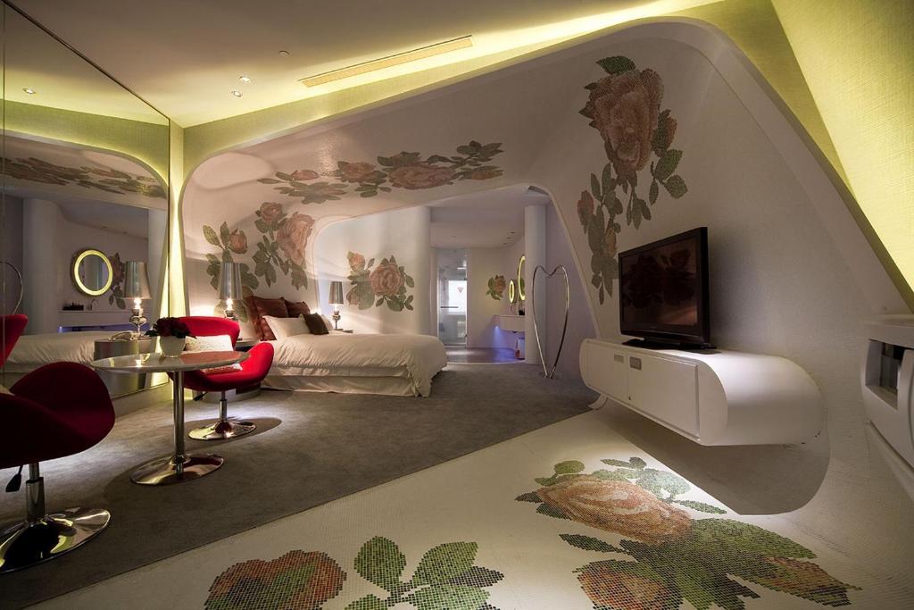 Wego Funtel - Dazhi Branch Motel Taipei Oda fotoğraf